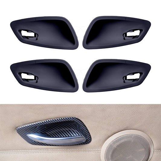 Inner Door Handle Bowl Cover for BMW 3 Series E90 2005-2012 Blcak
