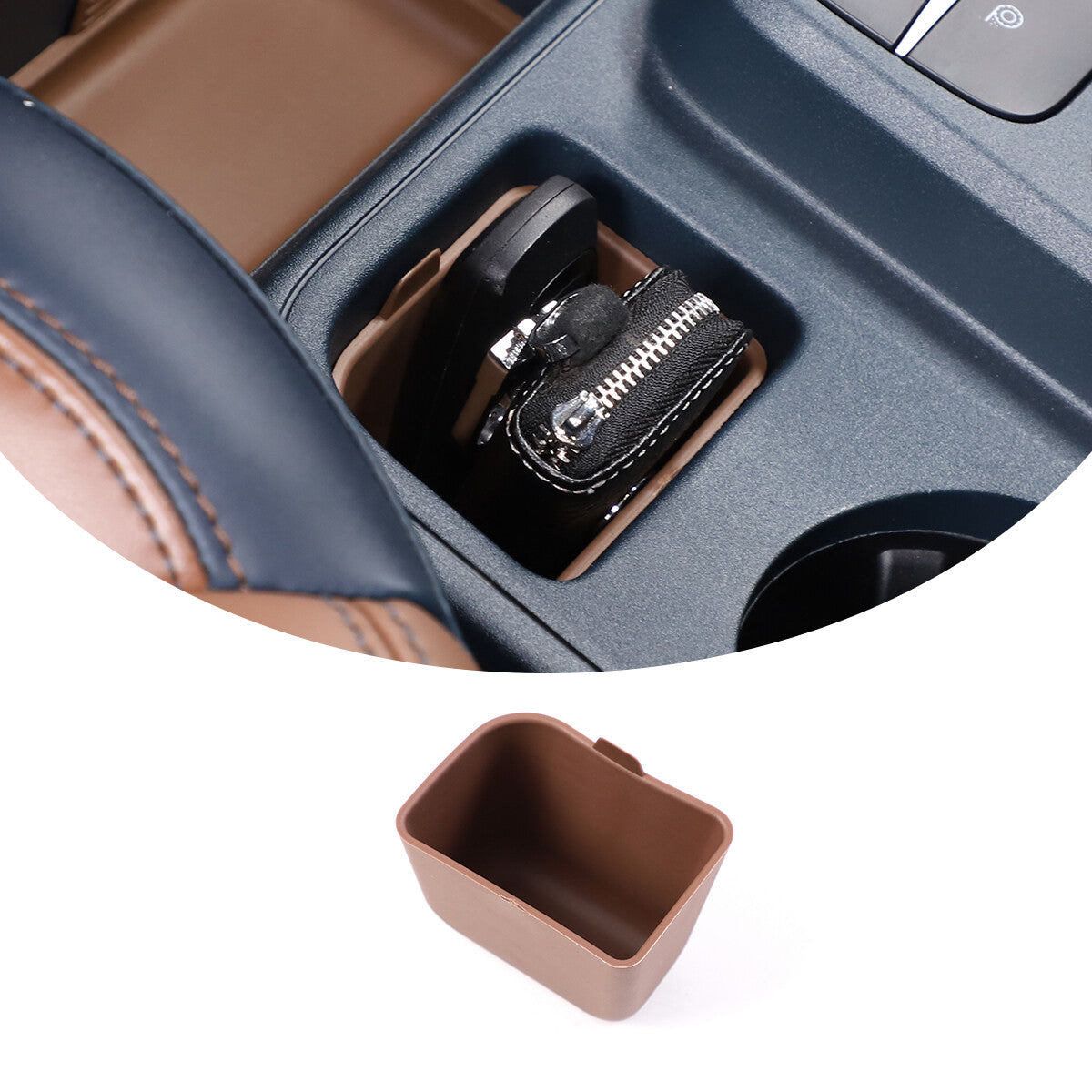 Dash Console Air Condition Knob Red Trim for Corolla 2019-2024- v