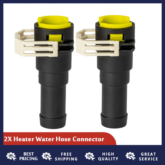2-pack D651-61-240 Cooling Heater Water Hose Connector for Mazda 3 and for Mazda 5/6 2