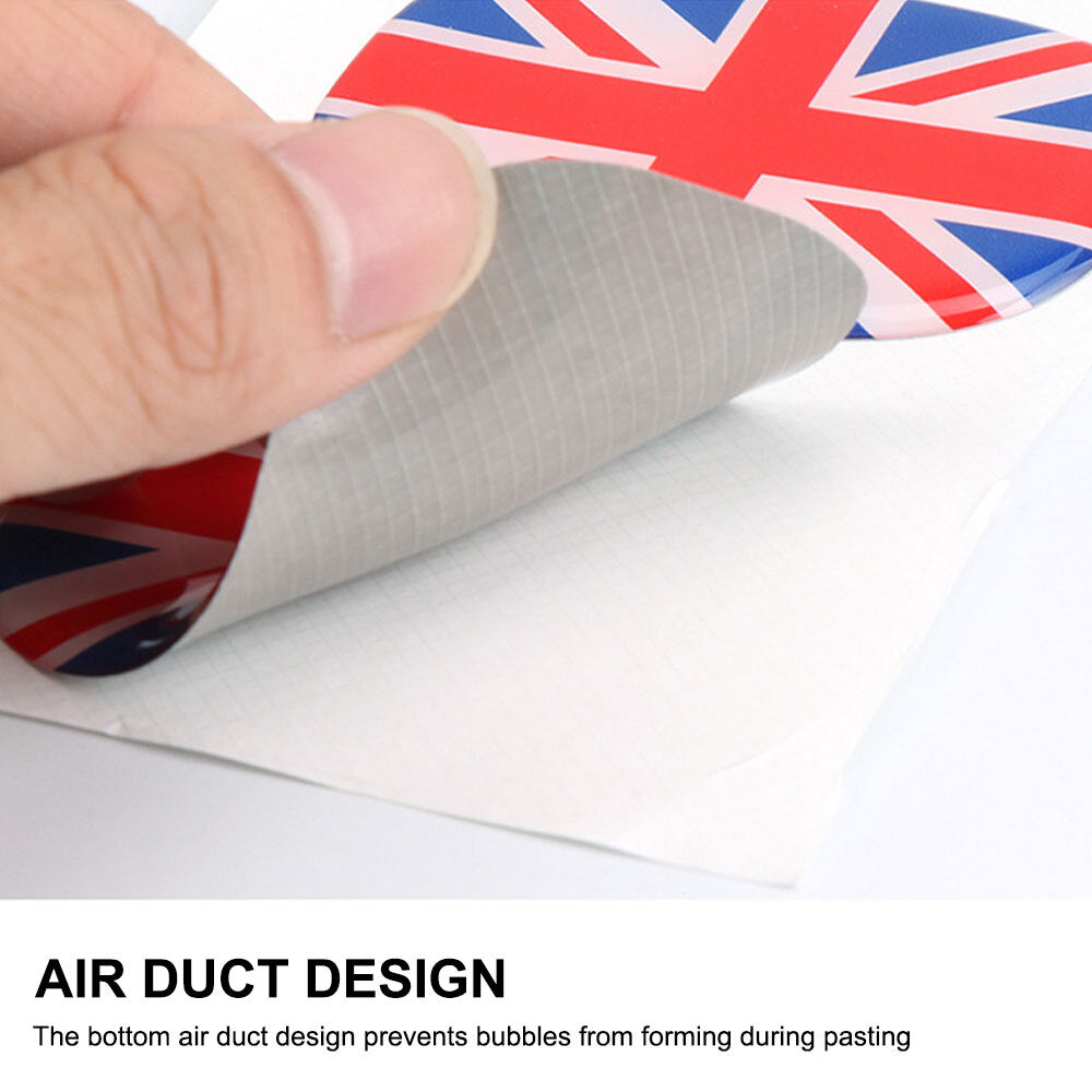 3D epoxy decorative car stickers, for seat back and handle modifications for Mini Cooper - n