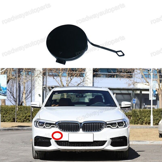 Front Bumper Tow Hook Eye Cover Cap Fit for BMW 5 Series G38 M Sport 2018-2020 Q