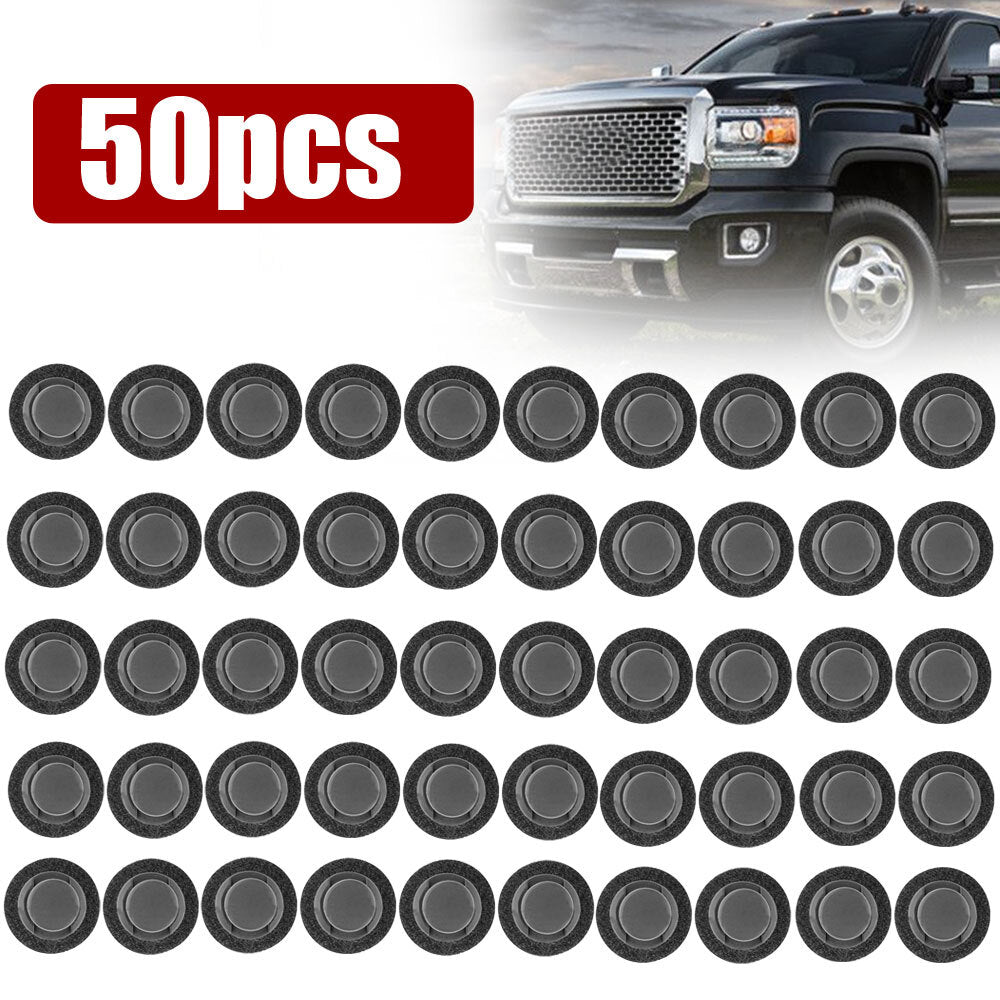 50x Radiator Core Support Upper Panel Cover Retainer Nylon Clips For Vehicle Car