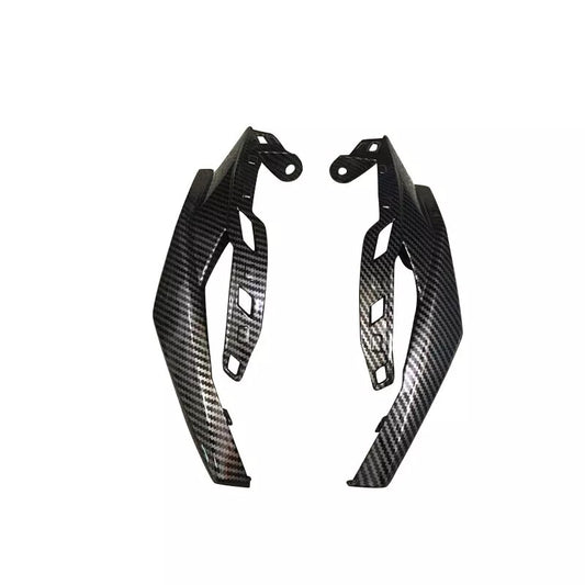 Carbon Fiber Headlight Fairing Side Covers Cowls for Kawasaki Z1000 2014-2019