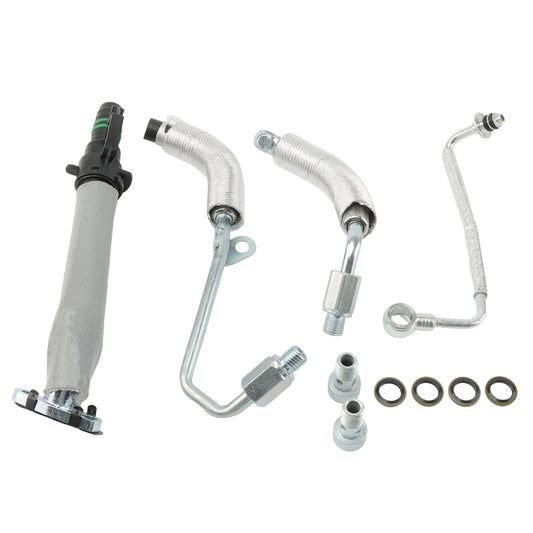 4Pcs for Cruze Sonic Trax Encore 1.4L Turbo Oil Return Drain Oil Feed Pipe Kit