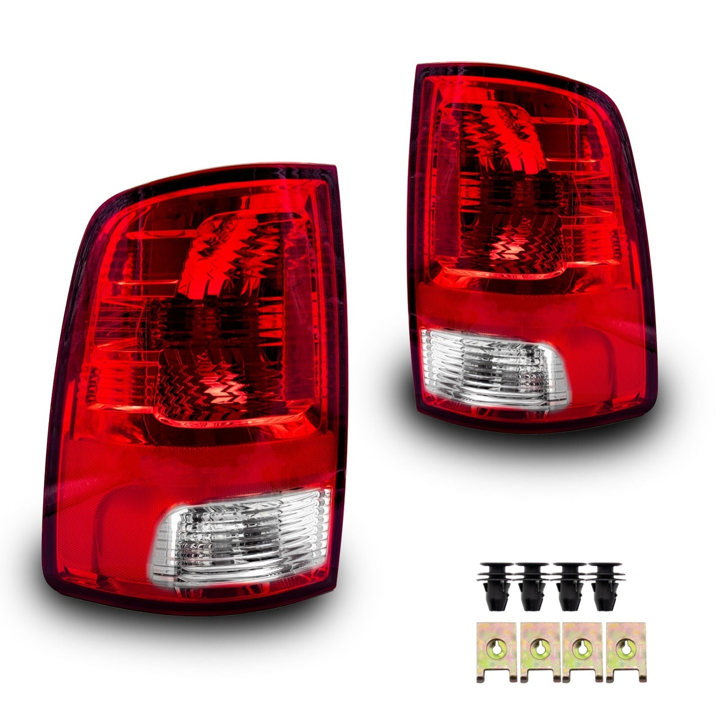 2009 - 2020 for Dodge for Ram 1500 2500 3500 rear brake parking light pair of tail lights - v