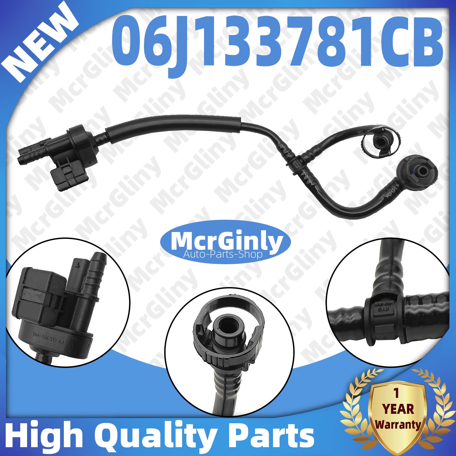 Steam tank purification valve suitable for transport vehicles 2012-2019 CJKB 2.0T 06J133781CB- n