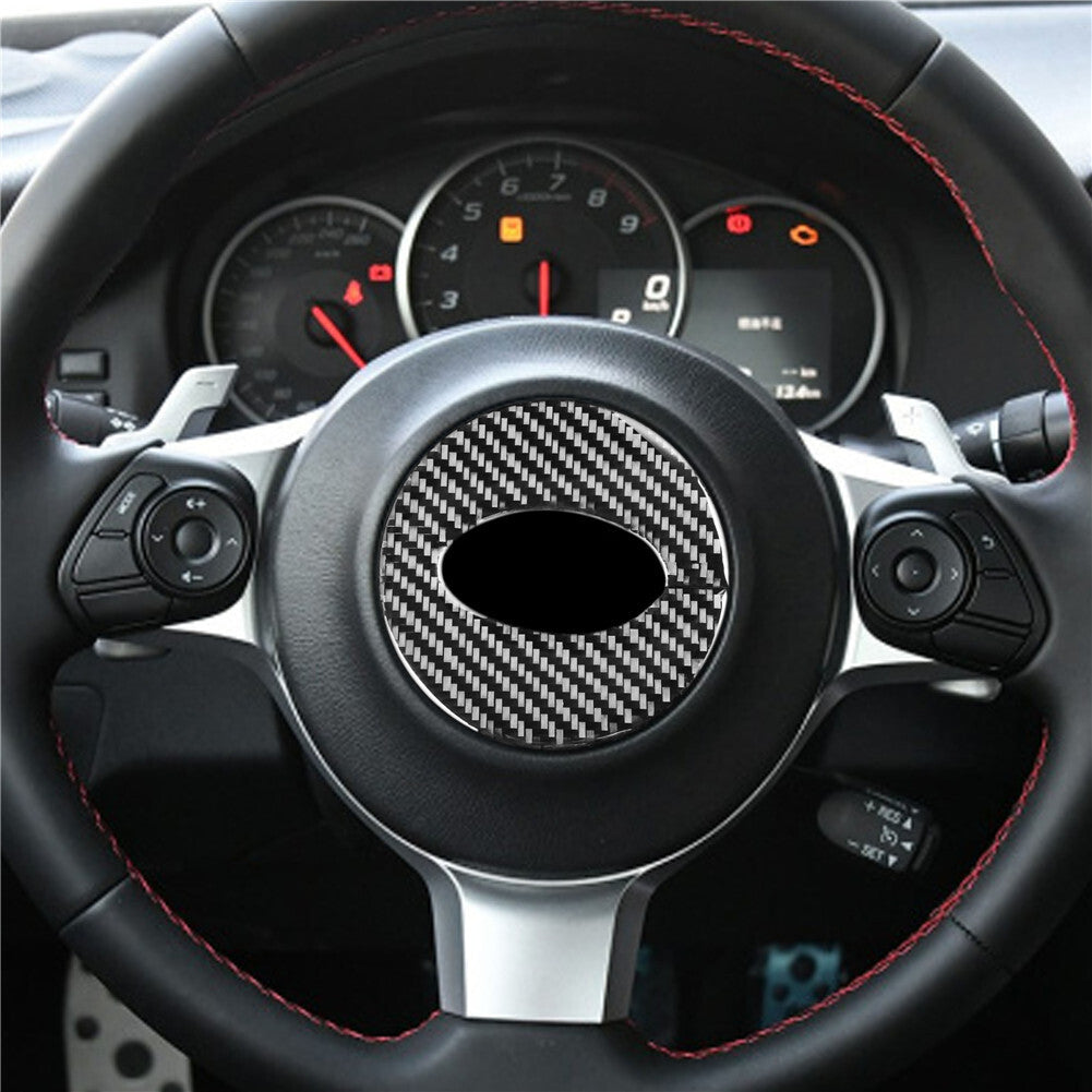 Car Steering Wheel Panel Cover Trim Sticker for Subaru BRZ/ for Toyota 86 2016-2020