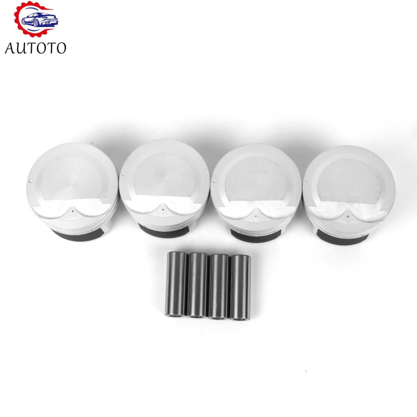 4pcs Pistons Rings Kit Set 23041-2B101 for Hyundai for Kia i20 ix20 Rio K2 1.4L G4FA