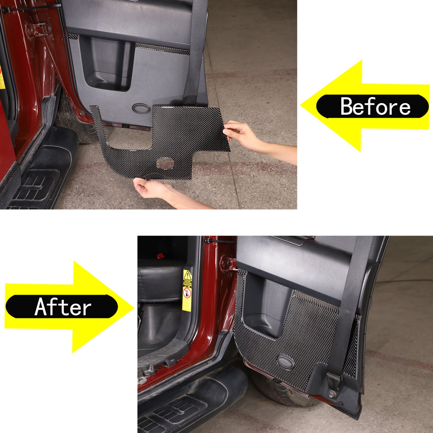 Fuel Door Bezel Air Tank Cover Molded Trim Cap for Humme-r H2 2003-2009- v