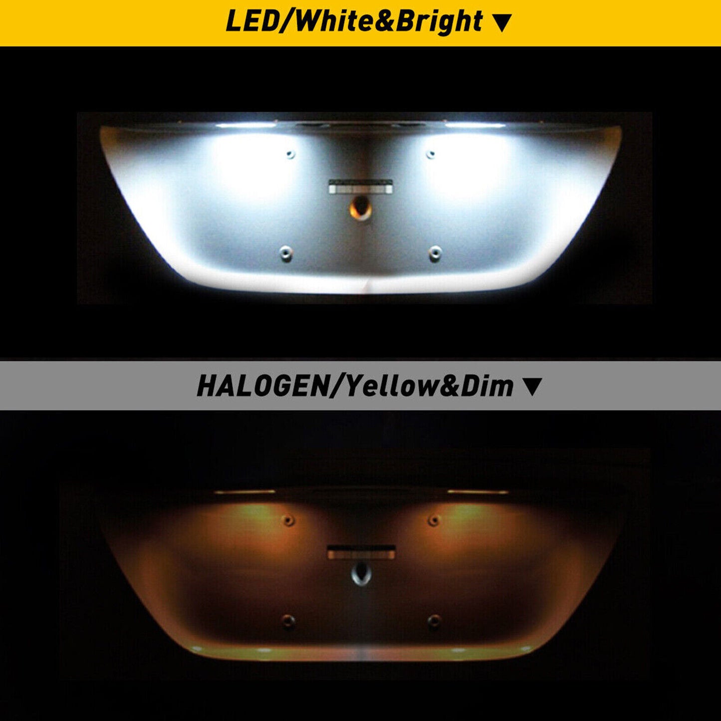 18 Led for BMW X5 E53 1999-2006 X3 E83 License Plate Light Fits 2003 -2010 Q