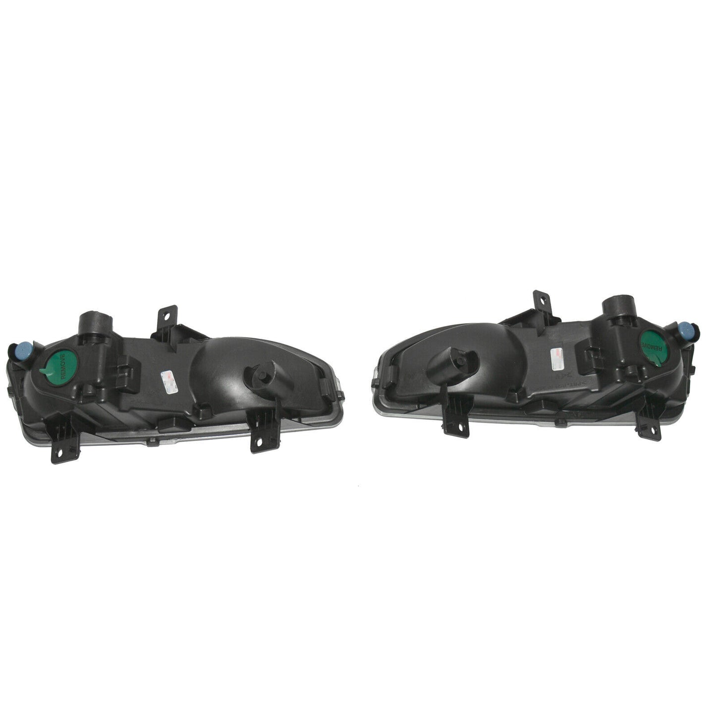 Front bumper fog lights and driving lights, clear LHR, suitable for Nissan Kicks 2017 - 2020.