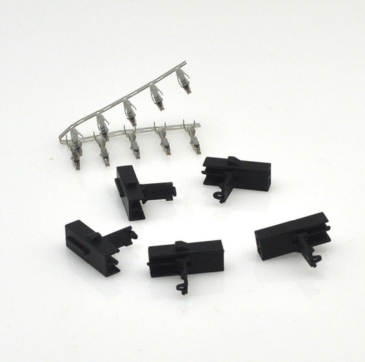set of 5 2Pin Connector Plug terminals socket joint for VW for AUDI Various uses v