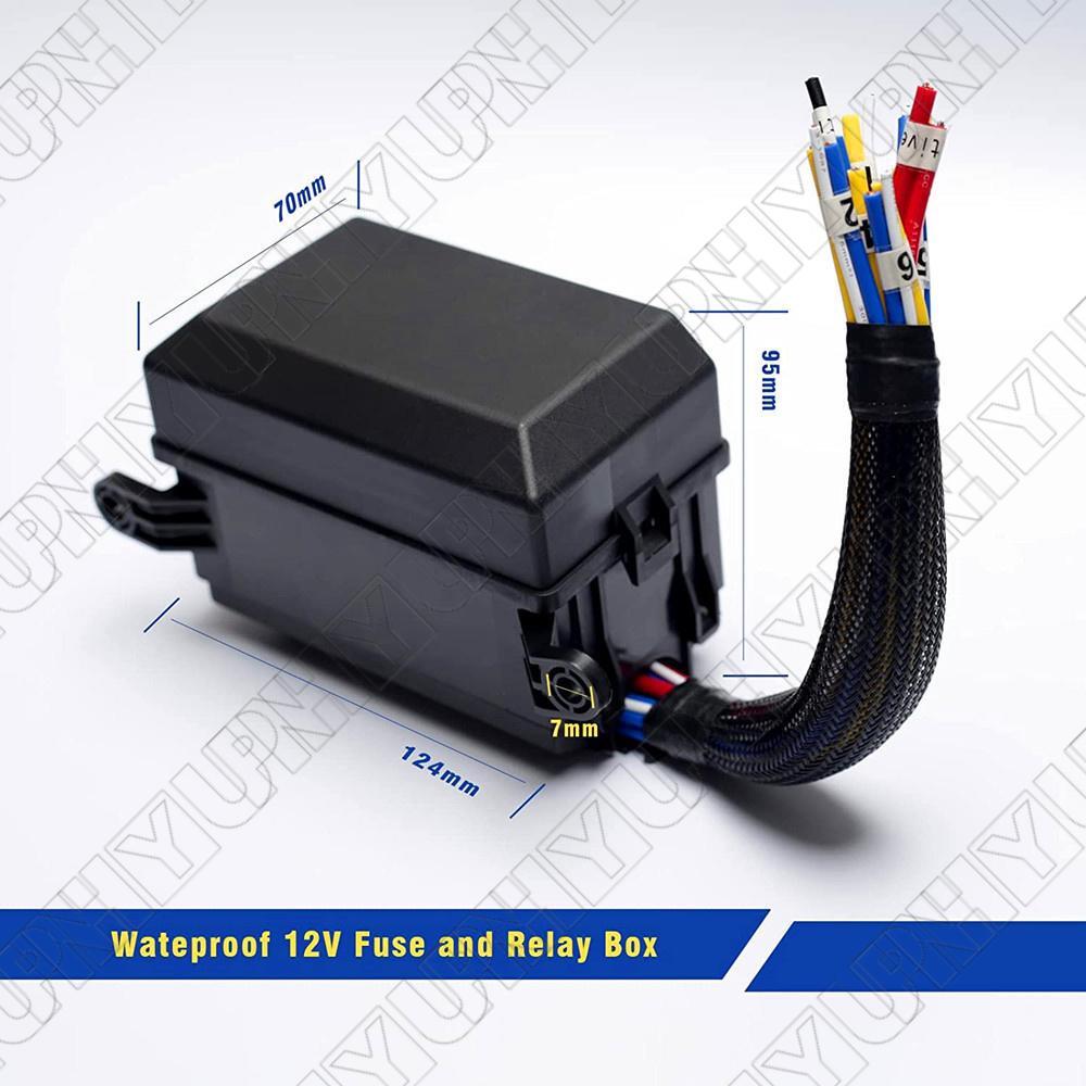 Car battery disconnect isolator main switch with remote control 12V Q
