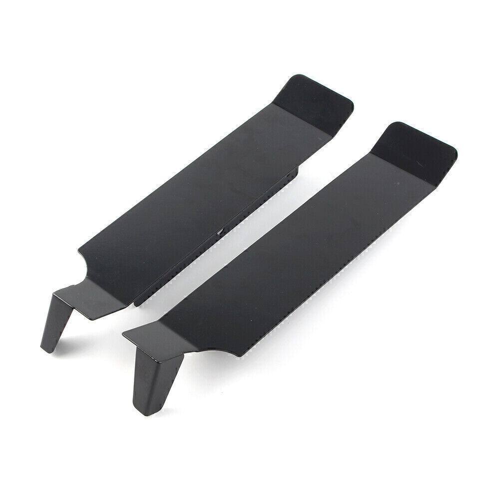Saddlebag Filler Panels Solid Strips Black Fit for Harley Road King EFI FLHRI FLHR Q