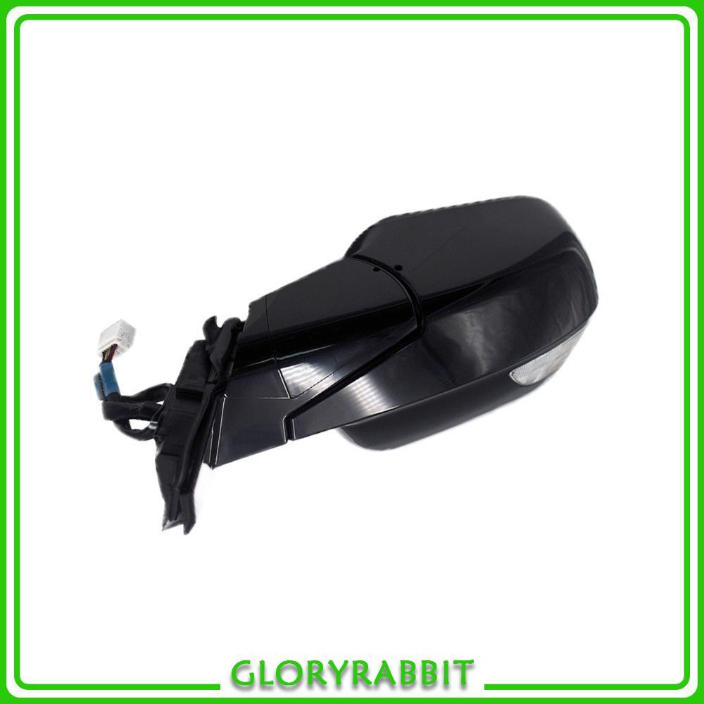 Black Right Door Side Mirror W/Turn Signal Heated 9Pin for Honda CRV 2007-2011