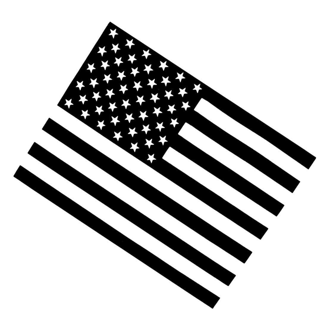 Rear Sliding Window American Flag Decal Sticker Fit for for Dodge for Ram 2009 to 2023 v
