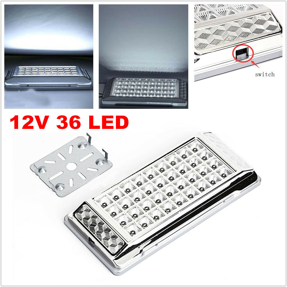 12V 36LED Car/RV Interior Dome Light, Bright and Energy-Saved n