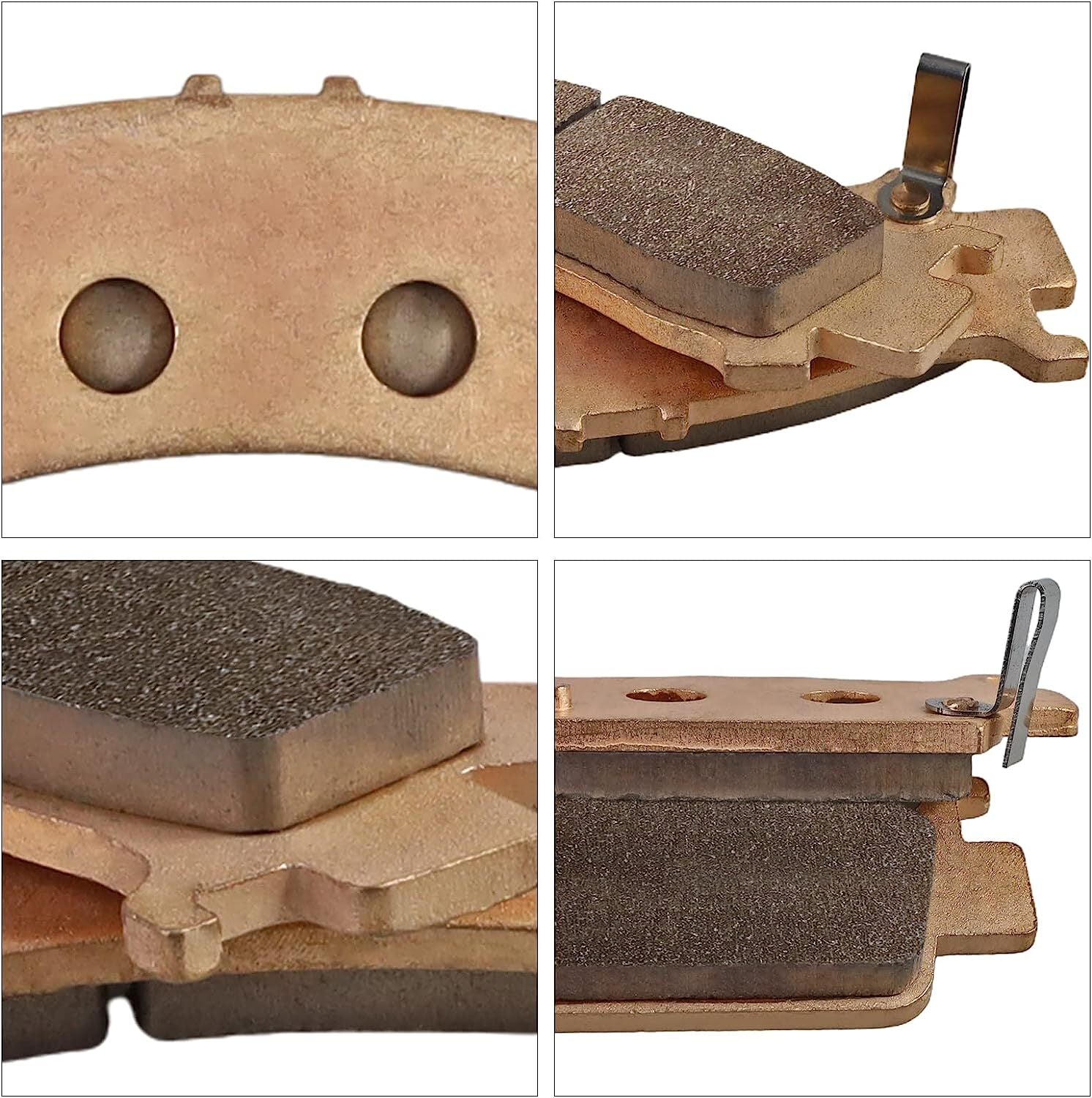 Front Rear Brake Pads for Honda Pioneer 1000-5 2016-2021 Talon 1000R 1000X SXS