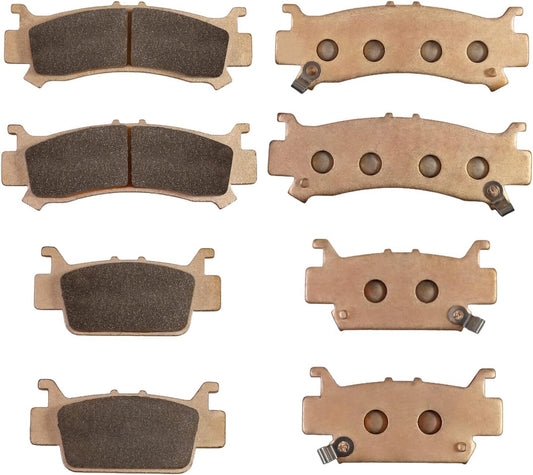 Front Rear Brake Pads for Honda Pioneer 1000 / Pioneer 1000-5 2016-2021 Talon 10