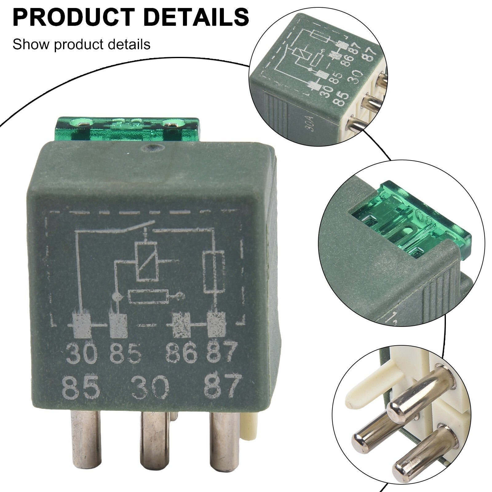 Wear Resistant ABS Over Load Protection Relay for Mercedes W123 W124 W126 W107