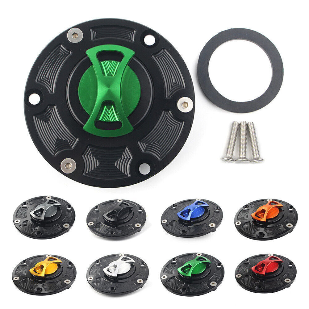 For RS125/RS250 RSV1000 Tiger 800 1050 CNC Fuel Gas Tank Cap Cover Q