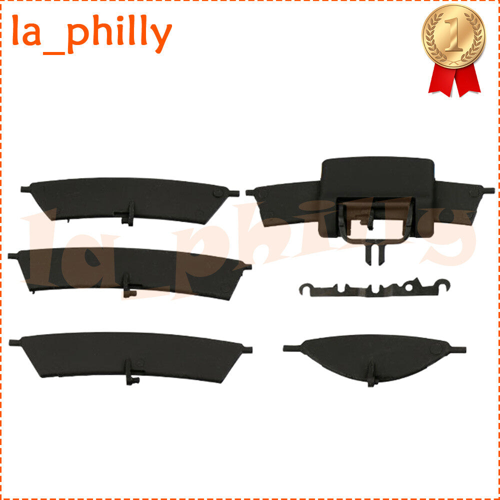 Center Dash AC A/C Air Vent Grill Replacement Kit Black Fit For W164 GL550 ML550 Q