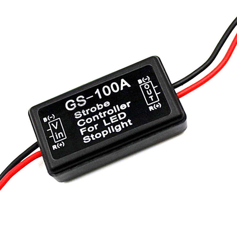 GS-100A 12V Flash Strobe Controller Flasher Module Fits Car LED Brake Stop Light Q