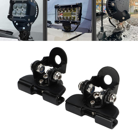 WODHMIEY LED Light Bar Mounting Brackets 2pcs No Need Drilling Off Road Light Q