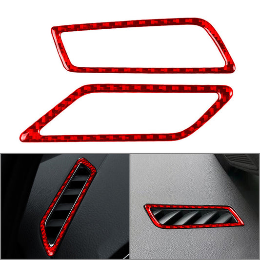 Dashboard Air Vent Outlet Cover Trim Red Fit for Volkswagen for Golf 8 MK8 2021-2023 LHD