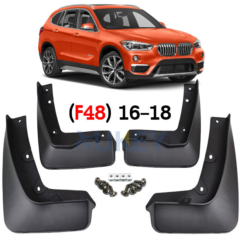 Fit for BMW X1 F48 2016-2020 dirt catcher splash flaps front + rear Q