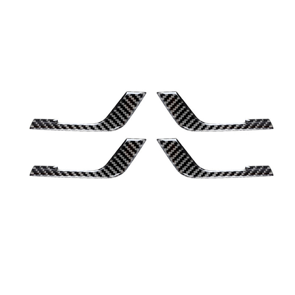 Carbon Fiber Upper Vent Oullet Frame Cover Trim For X5 E70 X6 E71 2008-2013 v