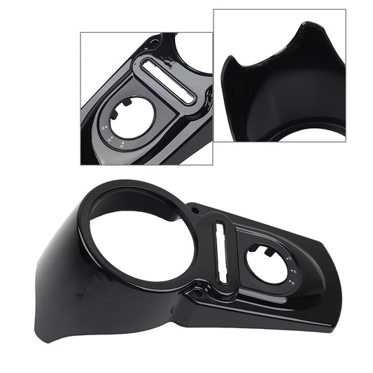 Black Motorcycle Gas Fuel Tank Cover for Harley Dyna FXDWG FXDL FXDB 2004-2023