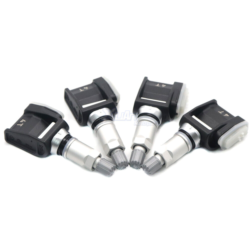 84152501 TPMS Tire Pressure Sensor - 4 New Units for Cadillac for Escalade , for Chevrolet Silverado, for GMC