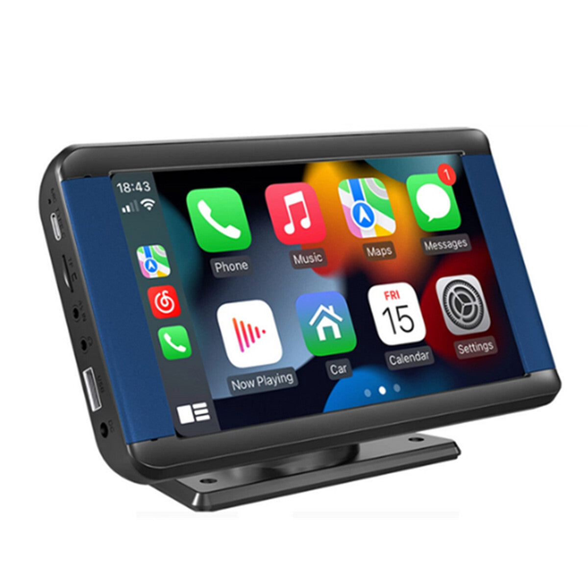 7-inch touchscreen car MP5 player radio portable display wireless CarPlay Android- n