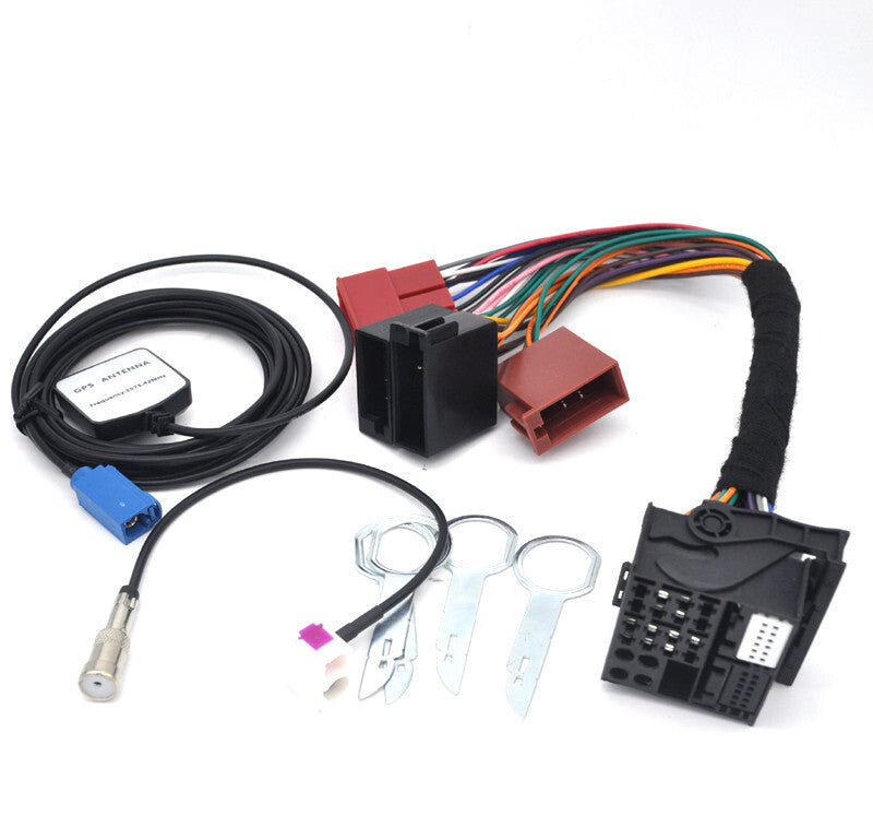 RNS-E GPS Navigation System Adapter Interface Retrofit Fit for Audi A3 A4 A6 S4 v