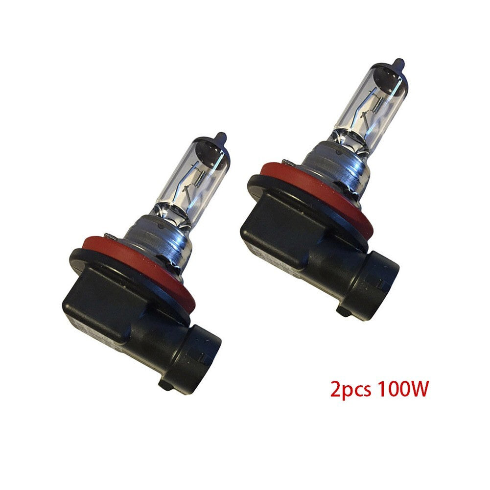 2pcs H11 12V 100W Super Bright White Fog Halogen Bulb Car Head Light Lamp v
