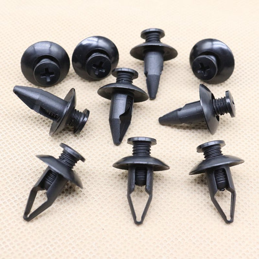 10-pack of push-type anti-collision cover clips for Ford W706713S300
