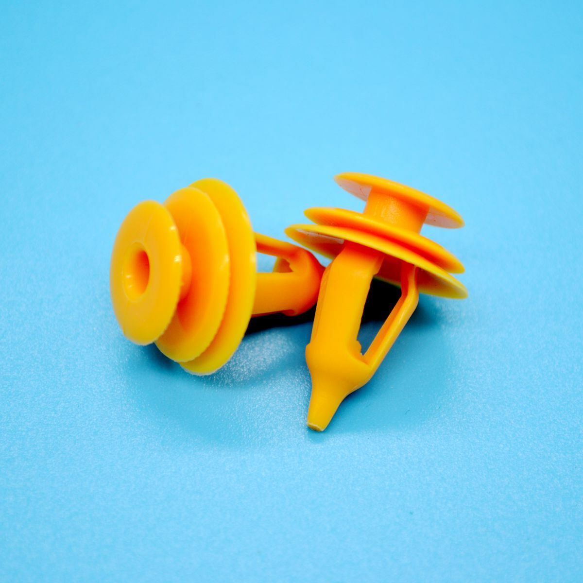 10pcs Car Clip Garnish Trim Mountings Retainer Fastener Screws for Toyota Yellow