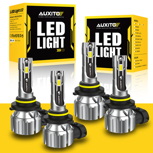 OXILAM LED Bright White and Red Lights for Seniors 9005 9006