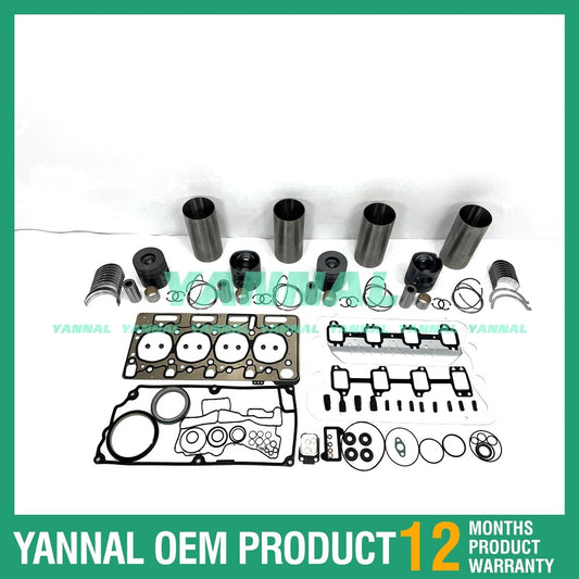 Engine overhaul and rebuild kit with washer bearing kit for JCB JCB444 engines