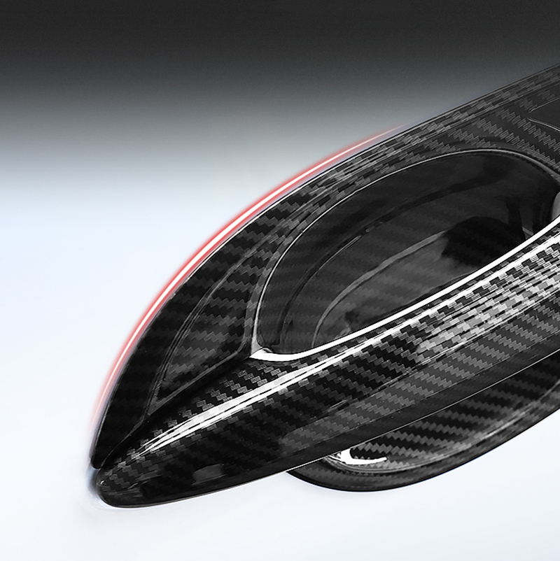 for Nissan Sentra 2020-2022 Carbon Fiber Exterior Door Handle Bowl Cover Trim