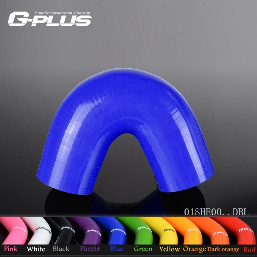 Fits 13mm 135 degree hose turbo silicone elbow fitting tube blue hose - v