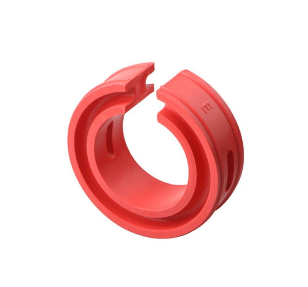 2Pcs Type-E Red Car Rubber Shock Absorber Spring Bumper Buffer Power Cushion New n