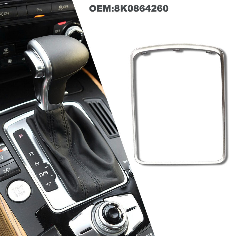 for Audi Q5 A4 A5 S5 RS5 2010-16, center console gear lever frame trim 8K0864260- n