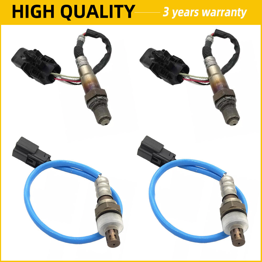 4pcs Oxygen Sensor  for ford  Fusion Flex 2011-12 3.5L Non-Turbo Front&Downstream Q