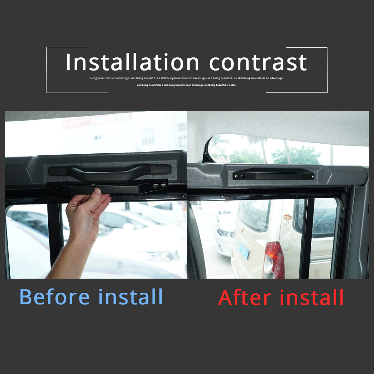 Front Windshield Sun Visor UV Block Protective Cover Protective Film for Corvette C8 2020-23- v