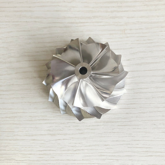 GT2871 452546-0005 53.11/70.98 mm 7+7 Blade Performance Billet Compressor Wheel