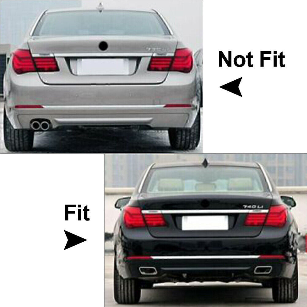 Exhaust pipe cover trim for BMW F01 7 Series (2009-14 10-) Q