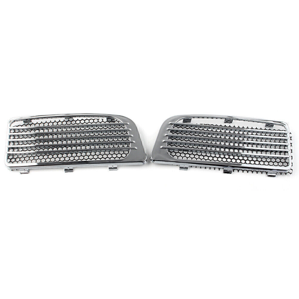 For 2014-20 for Harley Road Glide Chrome Lower Fairing Radiator Screen Guard Grills Q