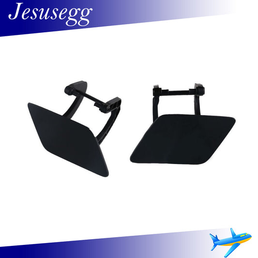 1Pair Front Headlight Washer Cover LHRH Unpainted for Mercedes W221 2006 - 2012 Q